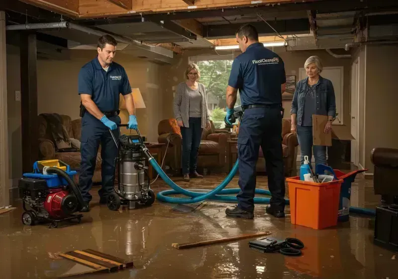 Basement Water Extraction and Removal Techniques process in Ellsworth County, KS